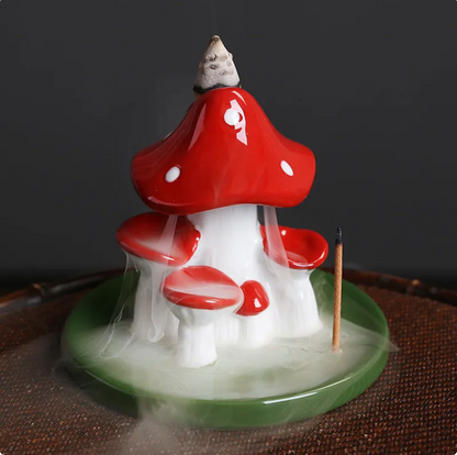 Mushroom Incense Diffuser-Zen Sense