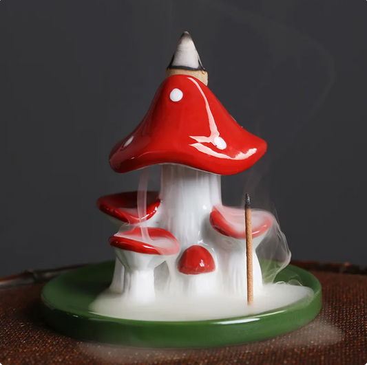 Mushroom Incense Diffuser-Zen Sense